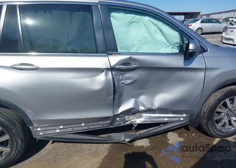 2020 Honda Pilot 2Wd Ex-L из США, поврежденный, VIN 5FNYF5H58LB028410